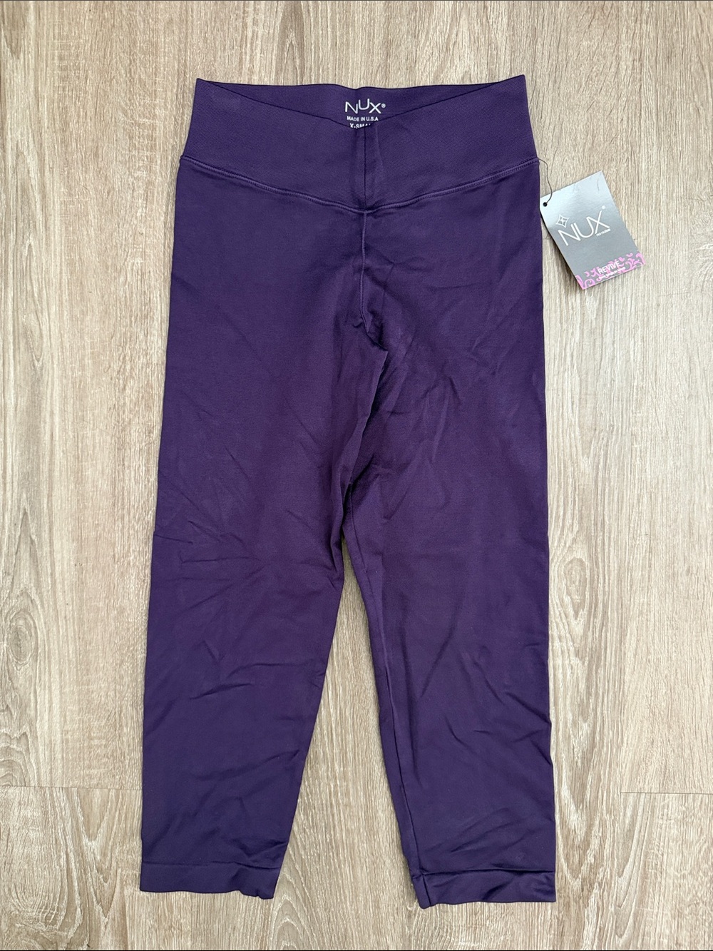 NUX blackberry V crop Leggings
